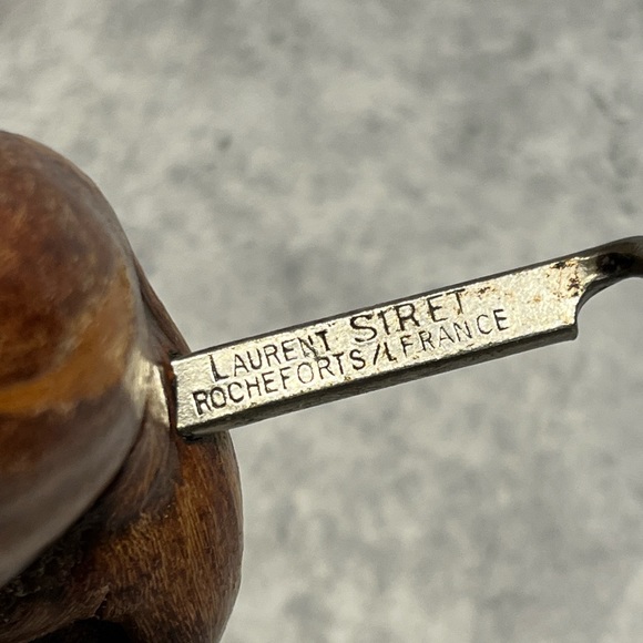Vintage Corkscrew Laurent Siret Rochefort France wooden handle - Picture 2 of 12